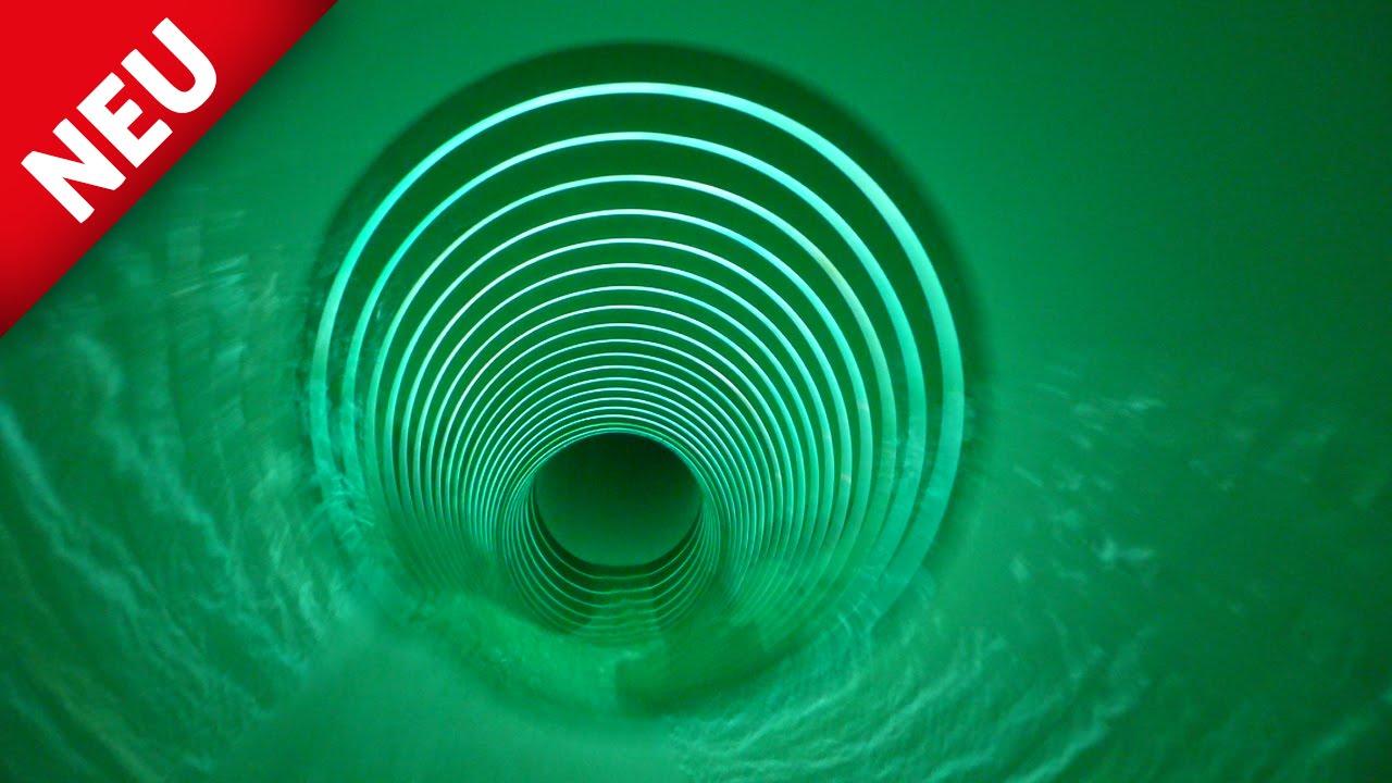 Badeland Wolfsburg - Trichterrutsche NEU 2014 || Epic Bowl Slide