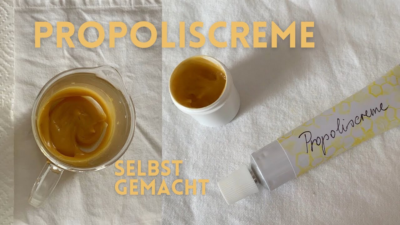 Propolis-Creme selber machen