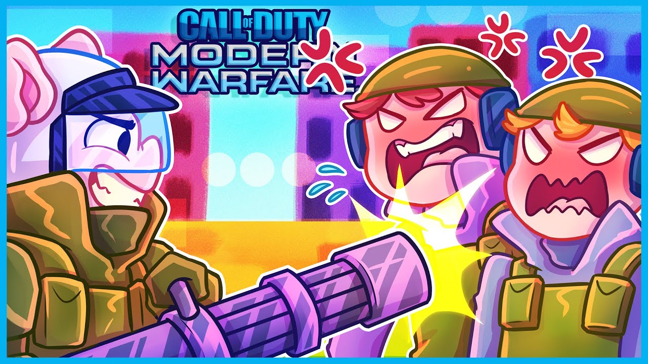 Modern Warfare, но злые новички несли чушь!, поэтому я натравил на них мощную силу...