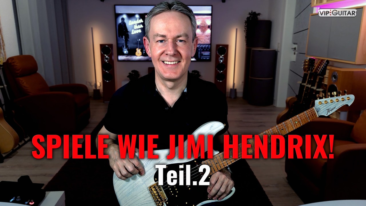 Spiele wie Jimi Hendrix – Riffs & Licks | Teil 2 (Live)