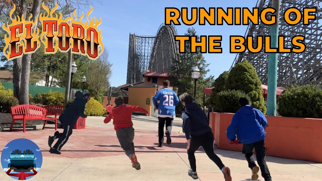 Running of the Bulls to El Toro | Opening Day 2022 Six Flags Great Adventure