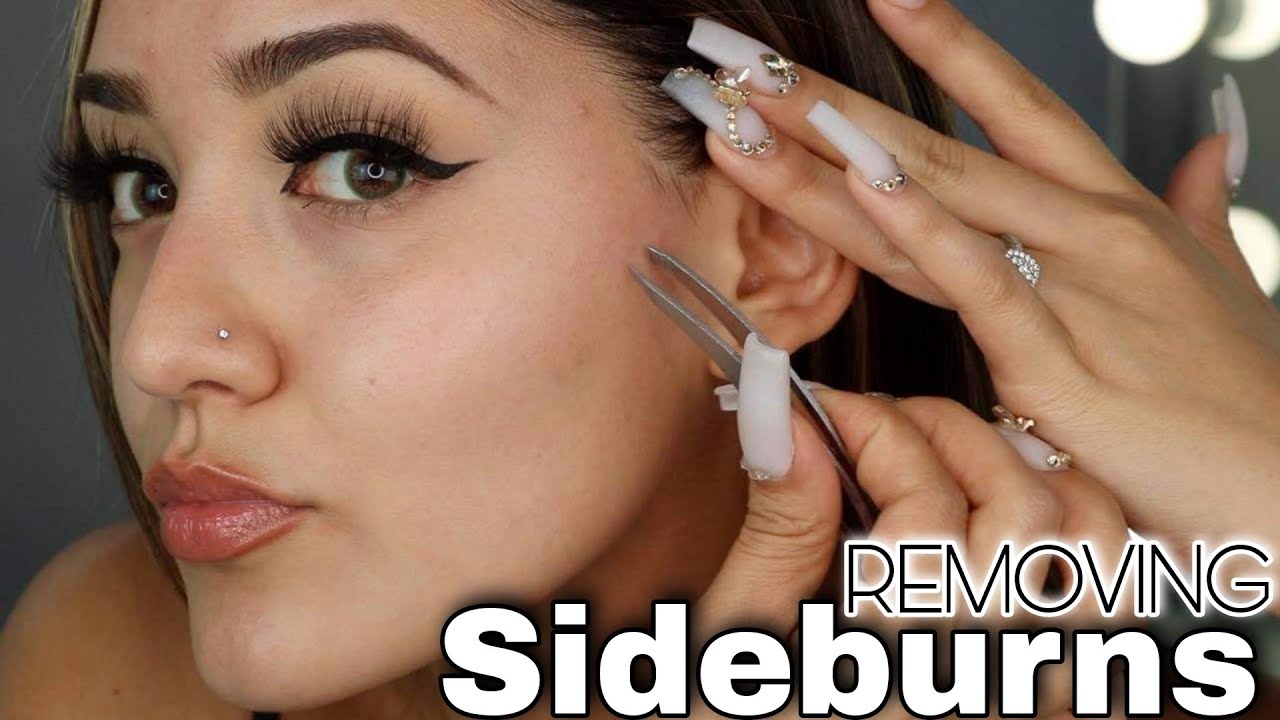 How I REMOVE my SIDEBURNS! (updated routine)