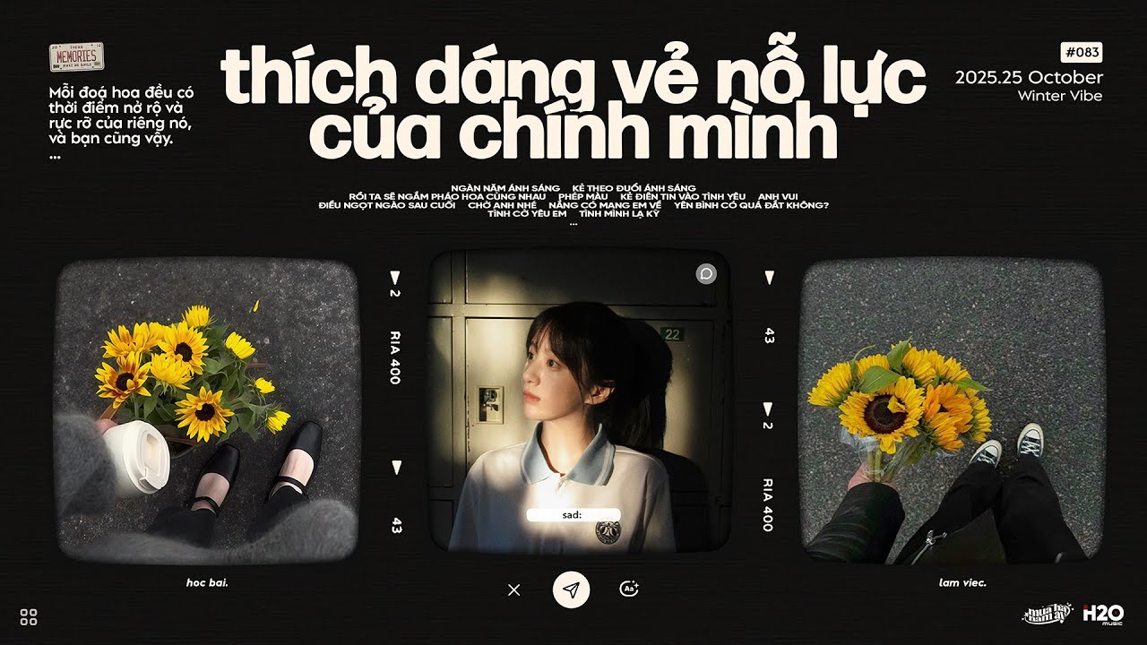 'tớ thích dáng vẻ nỗ lực của chính mình' 📚📖 Playlist Nhạc Chill Học Bài / Làm Việc.