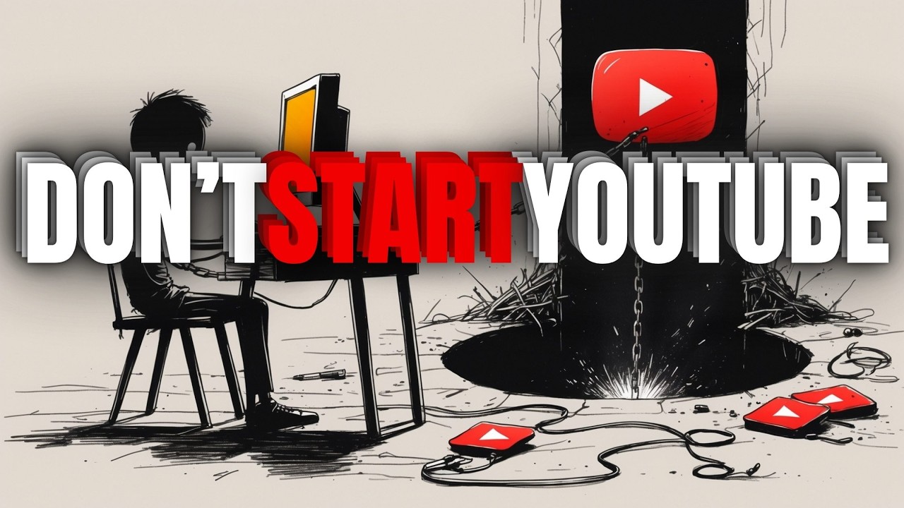 Don't Start a YouTube Channel (5 Brutal Realities)