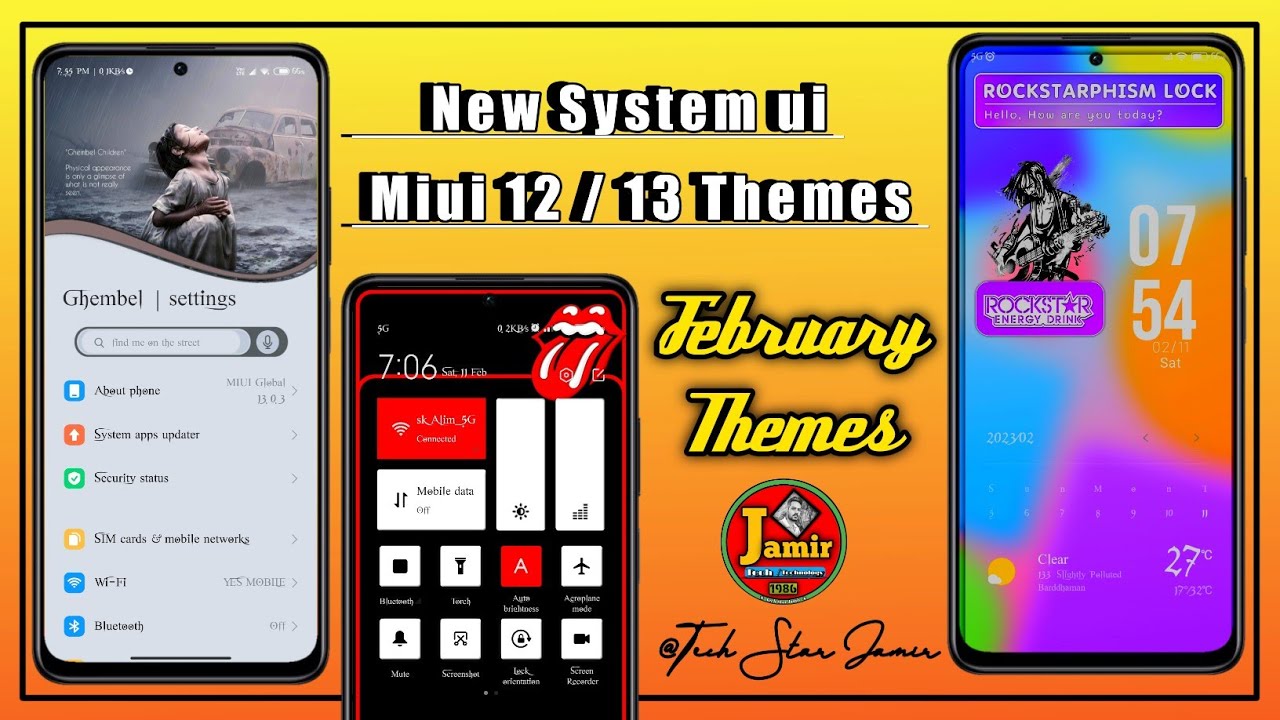 Theme for miui 13 - Top 5 Control Center @TechStarJamir