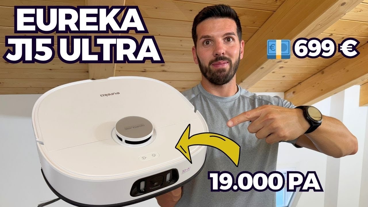 QUESTO EUREKA J15 ULTRA VUOLE SFIDARE DREAME E MOVA