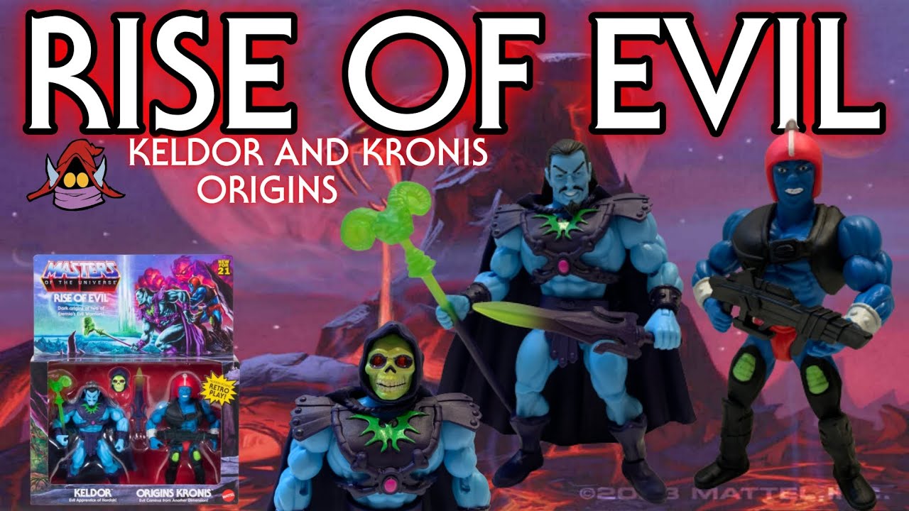 RISE OF EVIL pack Keldor y Kronis/Masters of the universe Origins