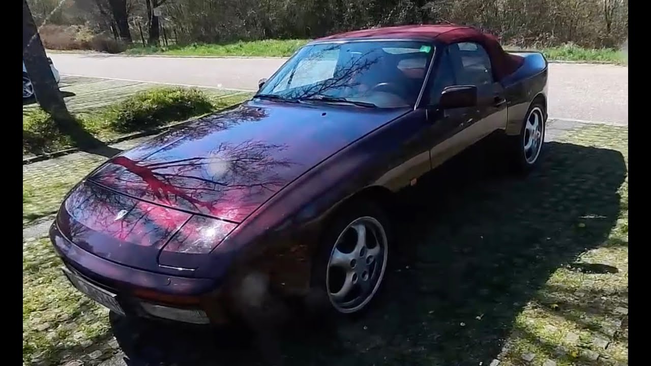 Vorstellung Porsche 944 S2 Cabrio, steht ab Mitte Mai 2025 zum Verkauf