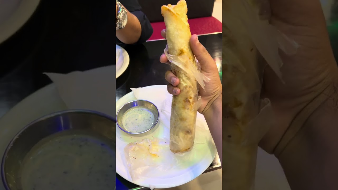 Hot n Spicy Roll paratha !