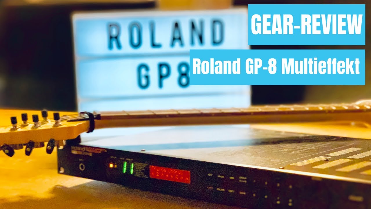 (Vintage) gear review #11 - Roland GP-8 Multieffekt Guitar Rack Preamp