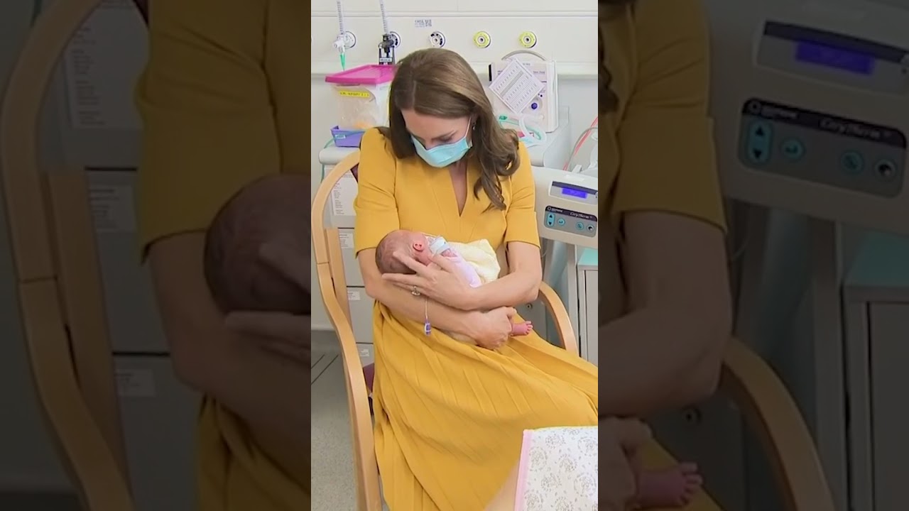 Kate Cuddles Premature Baby 🥺