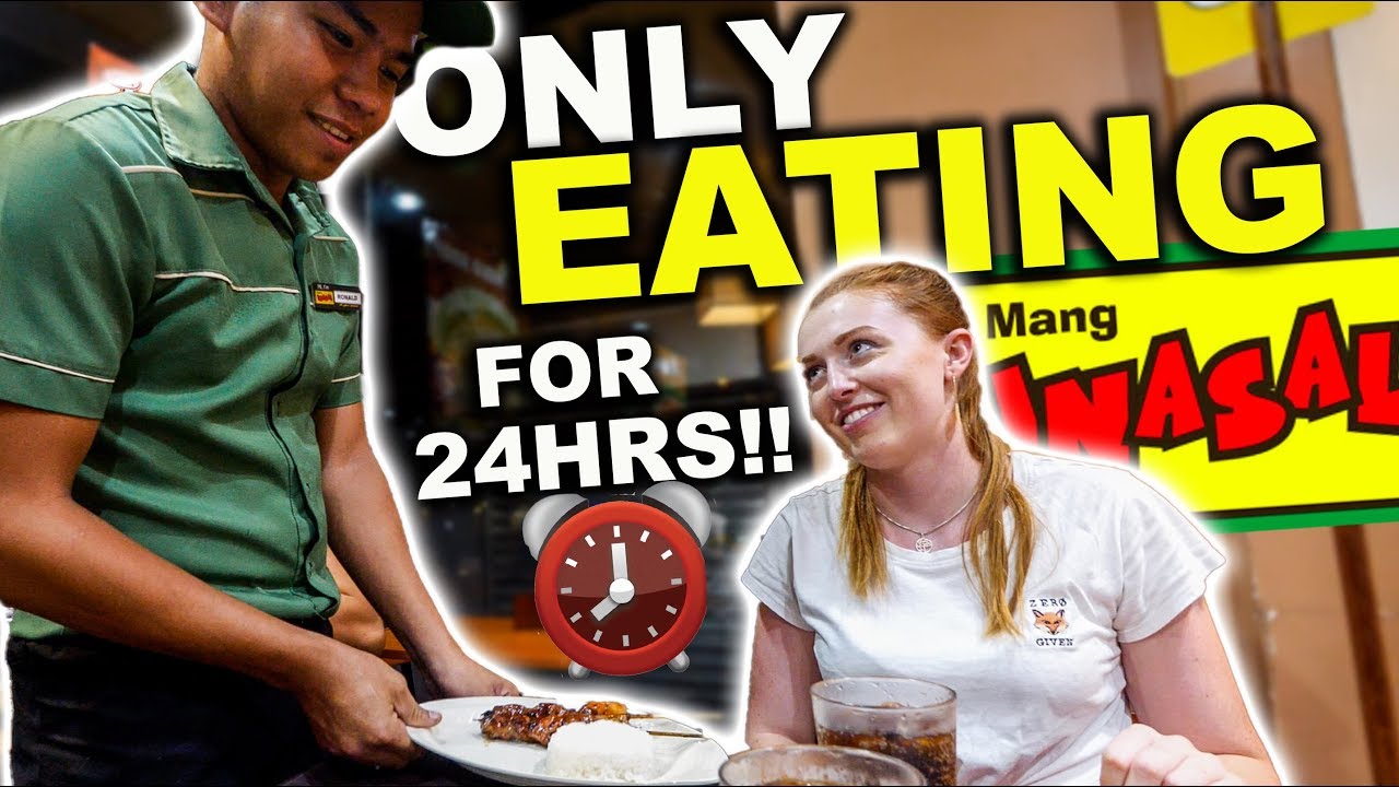 We Only Ate MANG INASAL for 24 HOURS & THIS Happened...