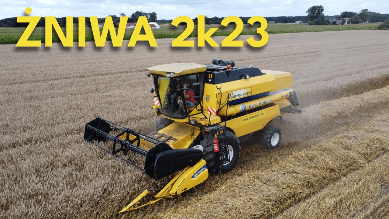 Żniwa 2k23💪Usługi Newholland TC5060