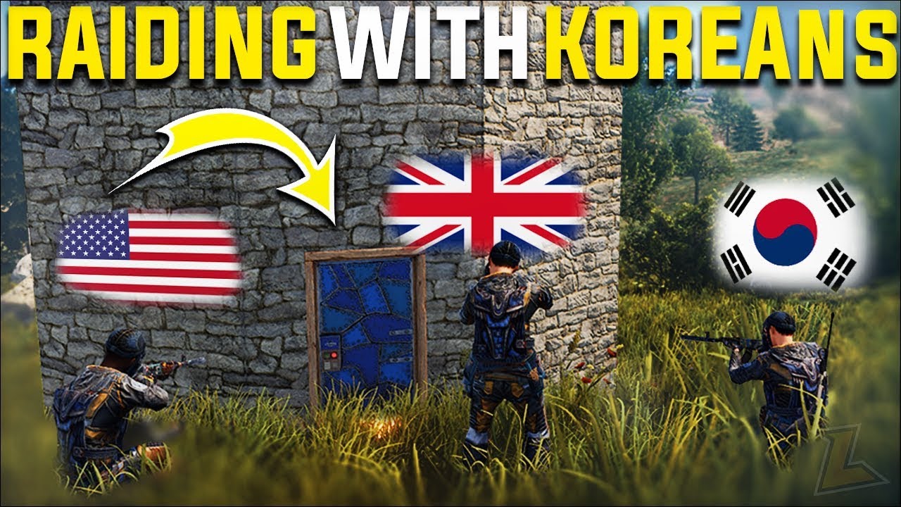 RUST RAIDING RICH NEIGHBOURS WITH KOREANS FOR JUICY SULFUR LOOT - Rust Duo Vanilla Survival | S16-E7