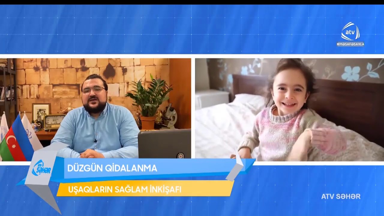 Murad İsayev - Uşaqların düzgün qidalanmasının əhəmiyyəti (ATV müsahibə)