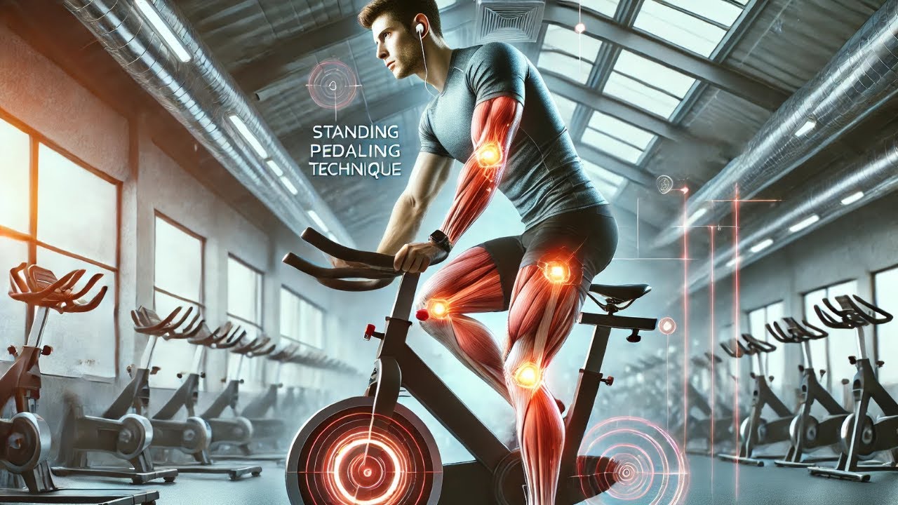 Pedalar em pé é dificil pra você?