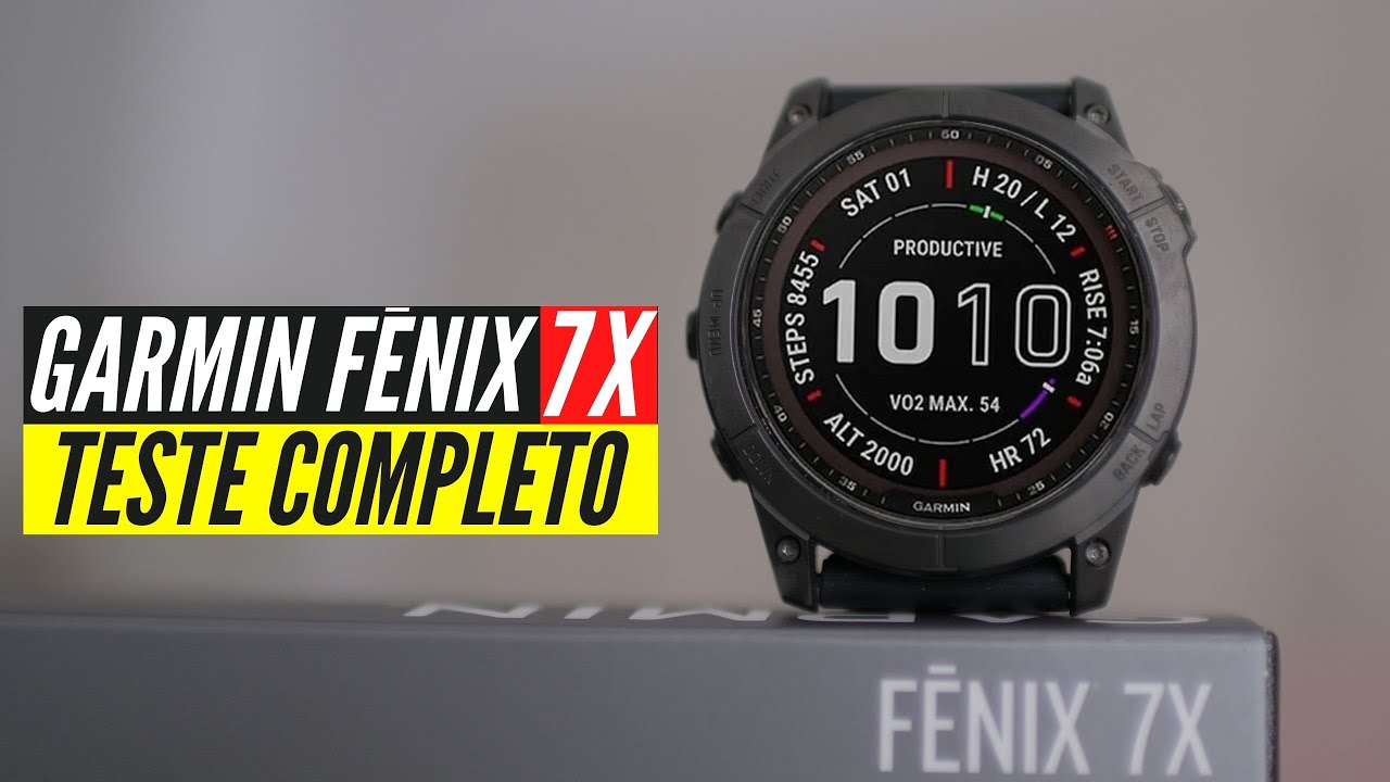 Garmin Fenix 7 Análise Completa 100km depois