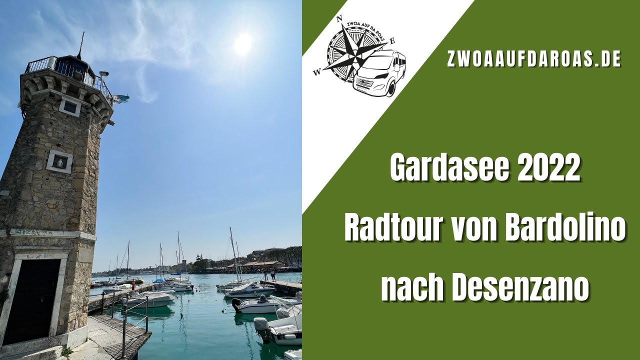 Gardasee Ostern 2022 - Fahrradtour am See nach Desenzano