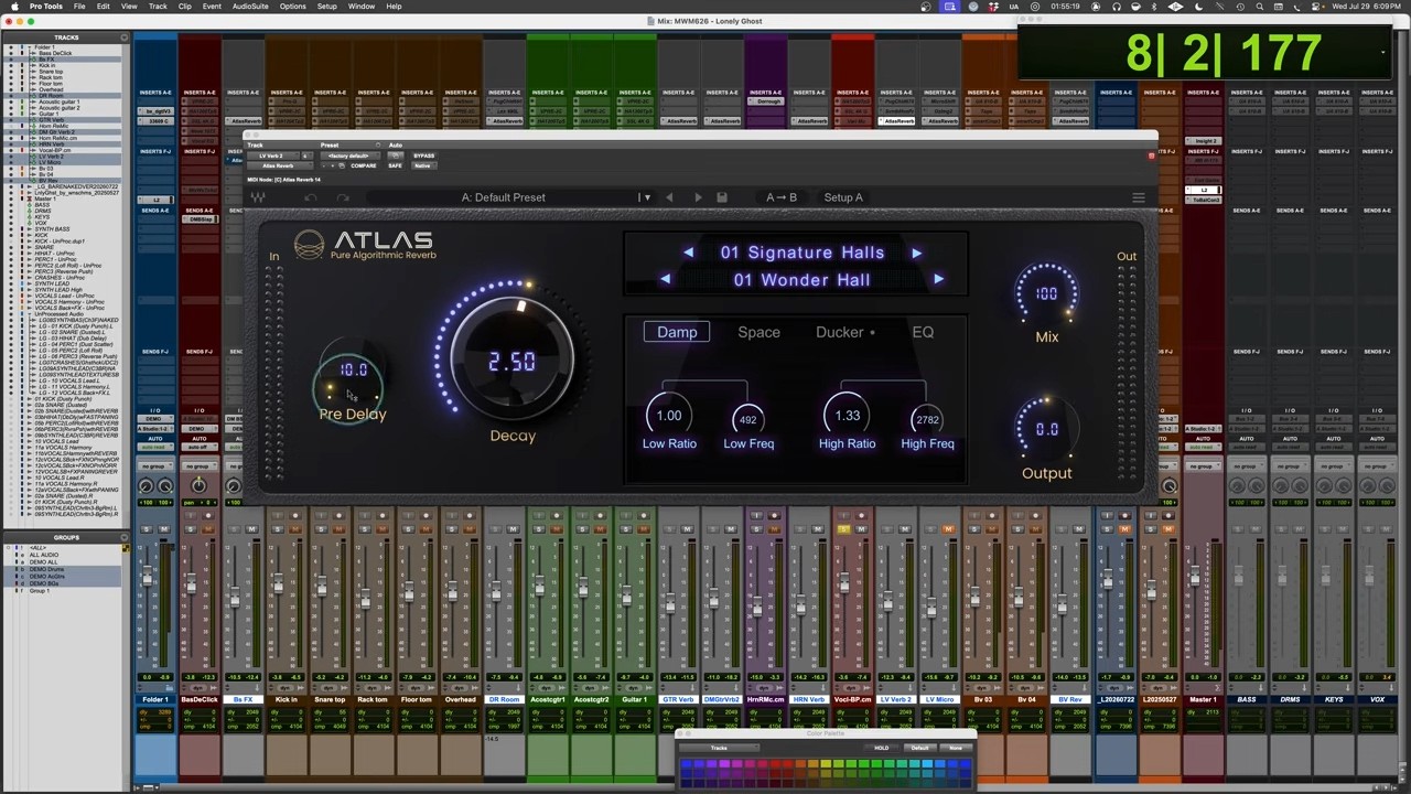 Waves &mdash; Atlas Reverb &mdash; Плагин недели в &laquo;Mixing With Mike&raquo;