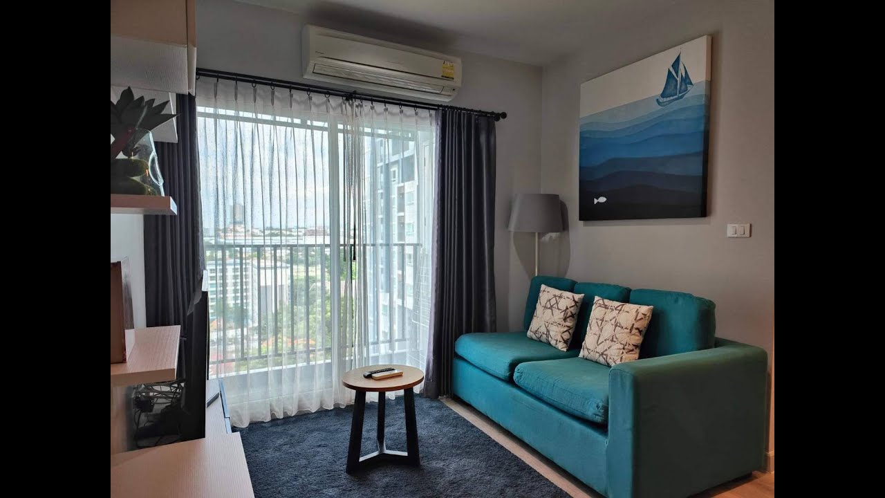 Centric Sea - Building A / 12F / Corner / 2Bedroom for rent -THB22,000/month!!!