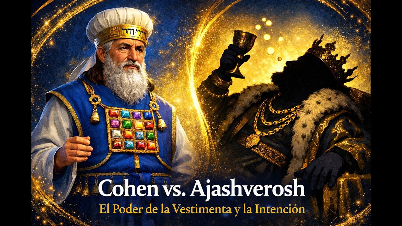 El Cohen Gadol vs. Ajashverosh: La Arquitectura del Ser | Rav Joseph Salama