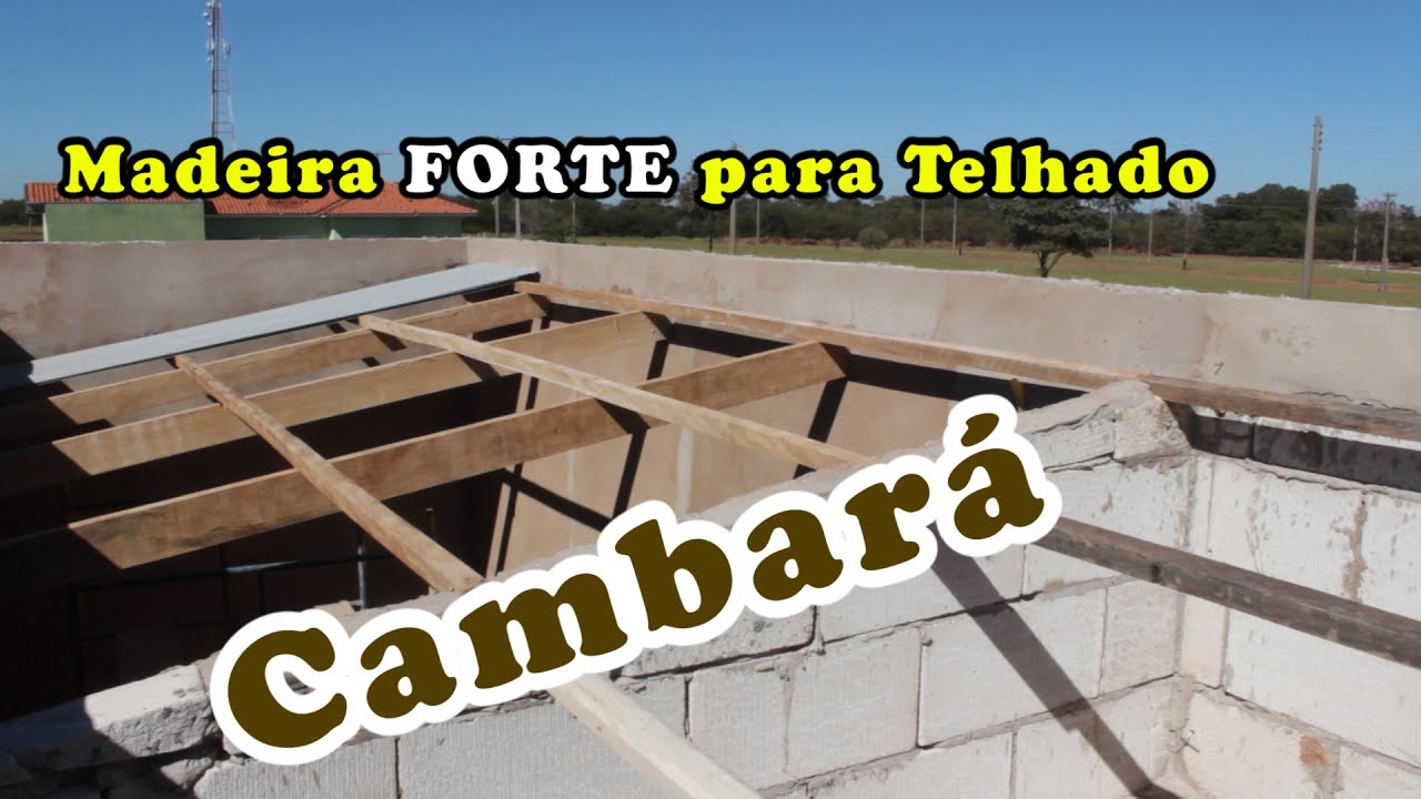MADEIRA FORTE PARA TELHADO #FlavioBernardo