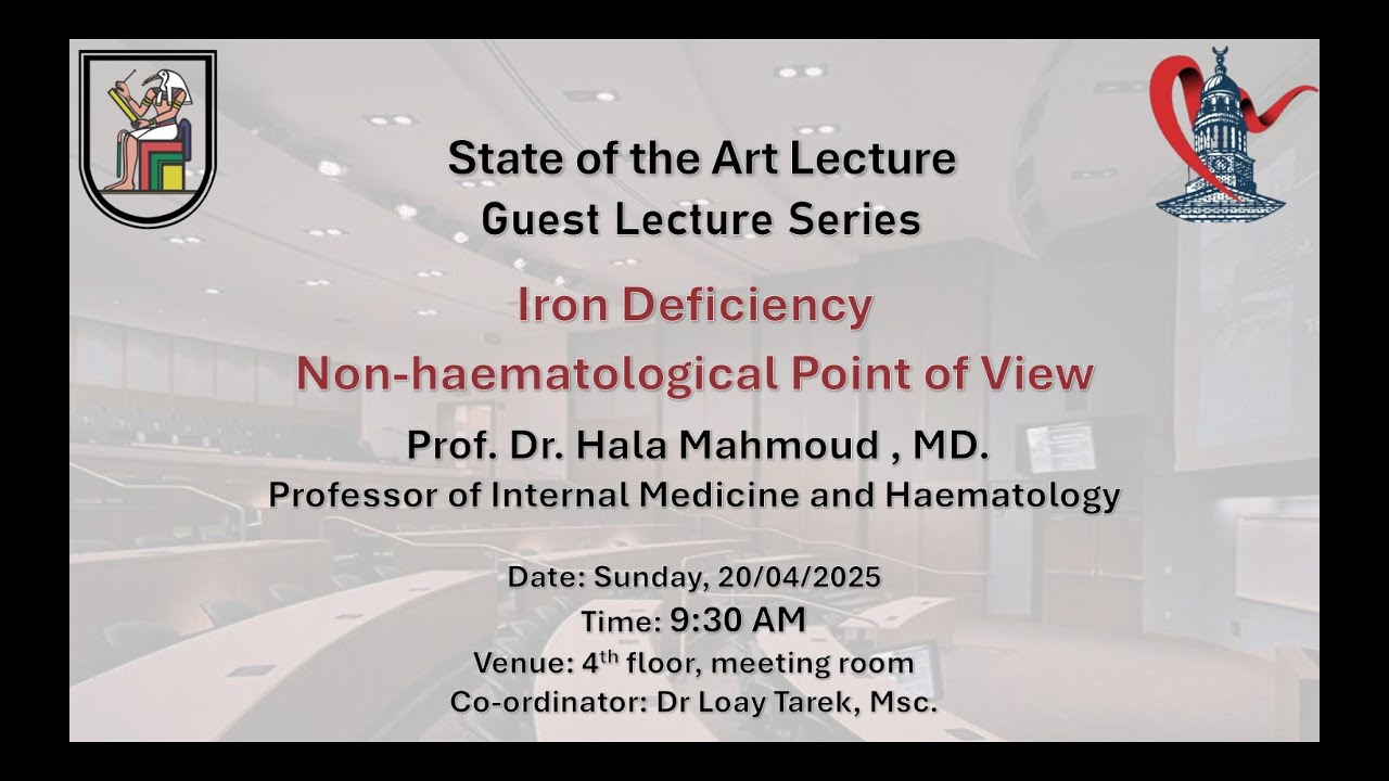 Iron Deficiency: Non-haematological point of view.