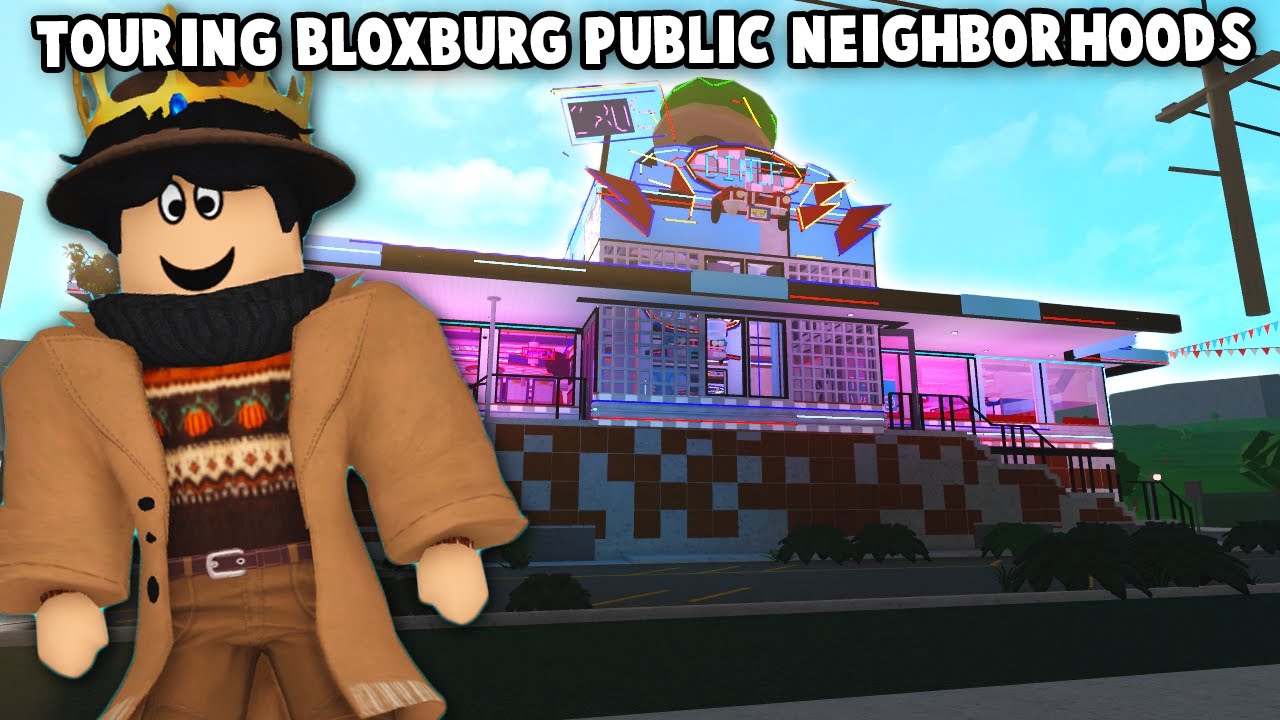 TOURING BLOXBURG PUBLIC NEIGHBORHOODS IN HARD MODE... AND MESSING WITH ROLEPLAYS