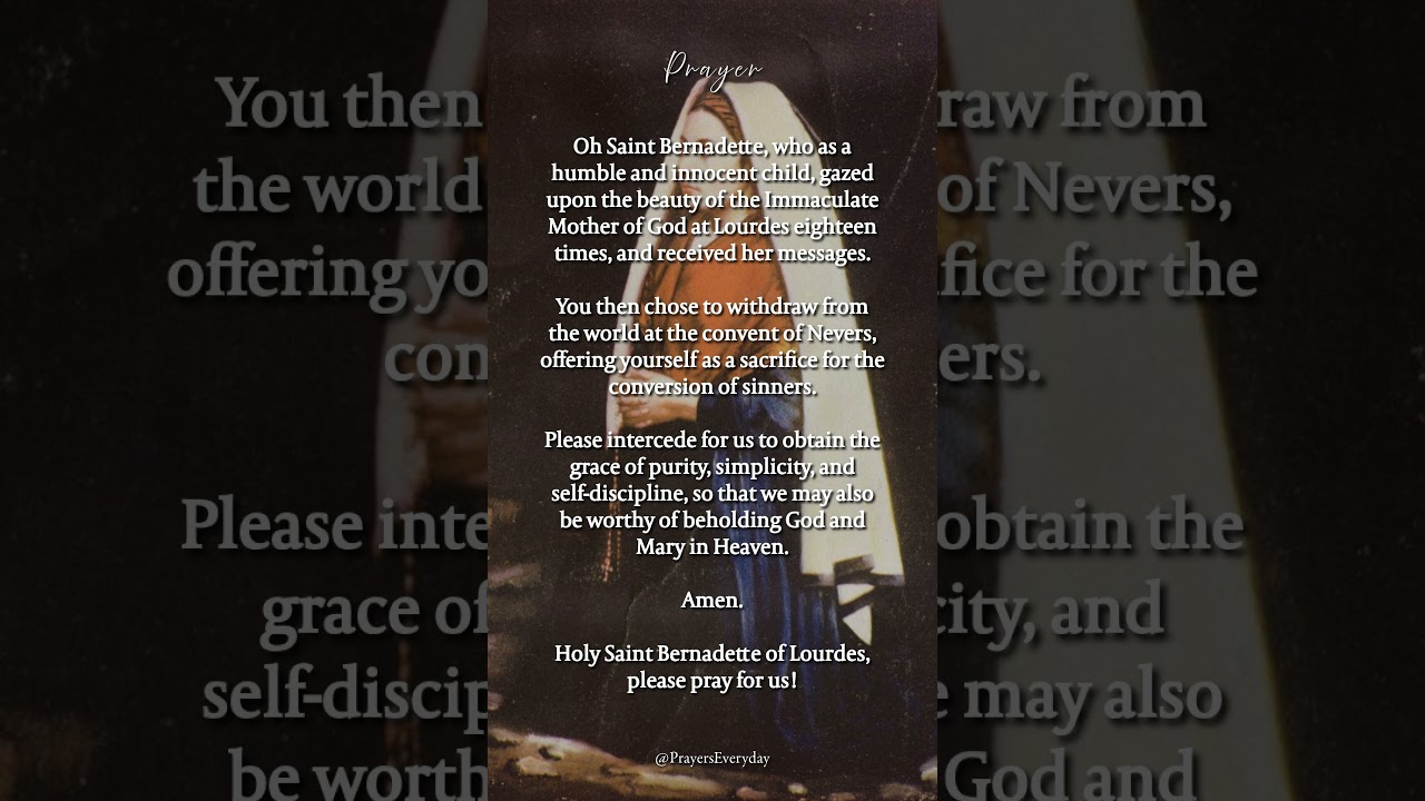 Saint of the Day | February 18: Saint Bernadette Soubirous (Bernadette of Lourdes)