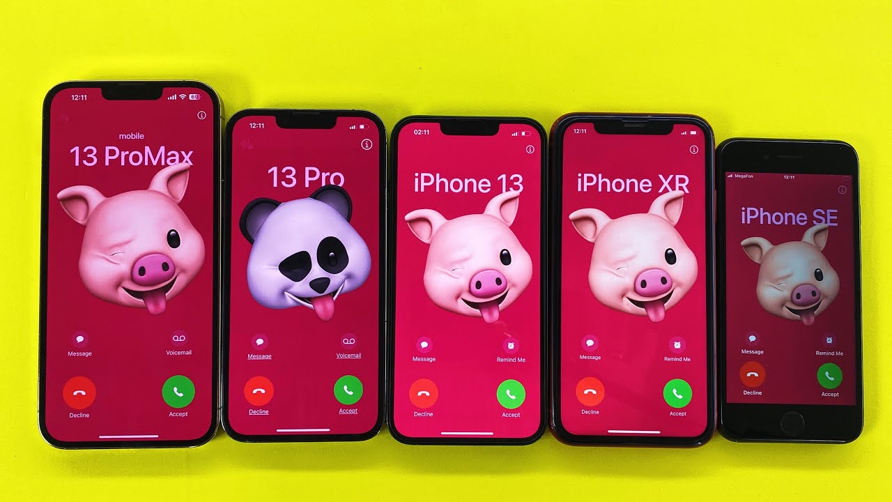 Madness IPhone Calls / IPhone 13 ProMax + 13 Pro + iPhone 13, XR, SE Incoming & Outgoing Call 