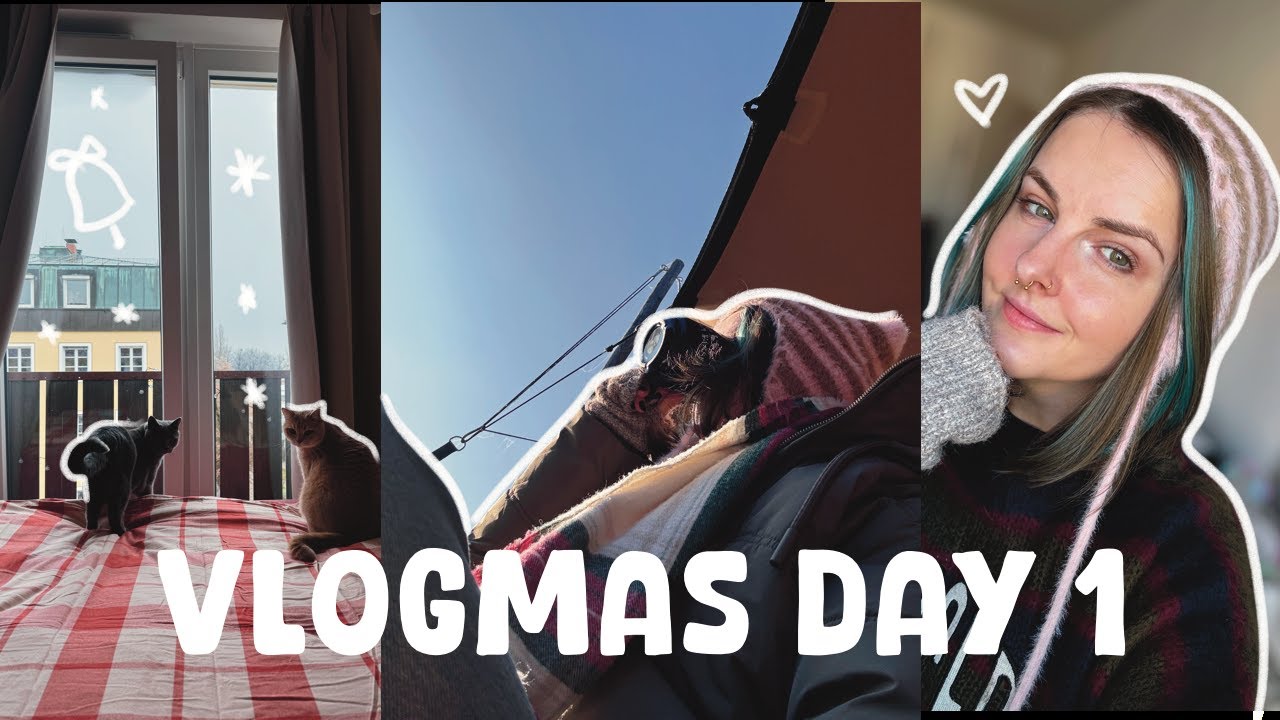 VLOGMAS 2024 / Праздничные выходные в Германии / Венок Адвента и зимний парк в Мюнхене