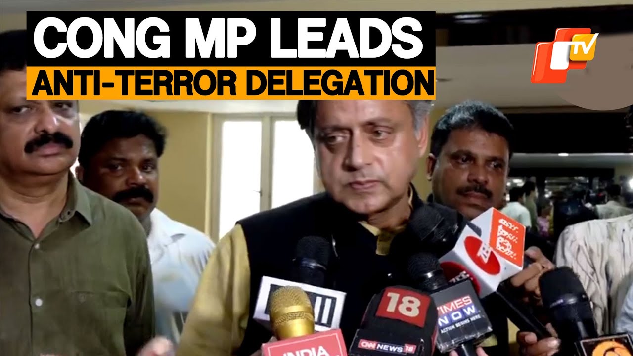 Shashi Tharoor Heads Delegation, Urges United Stand Against Cross-Border Terror | OTV News English
