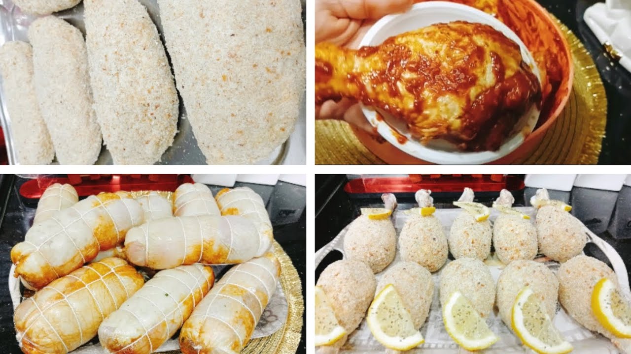 أقوى تحضيرات رمضان🌜2026 من الدجاج الجزء الأول طريقة بسيطة قمممممة في البنة تتبيلة رائعة💥