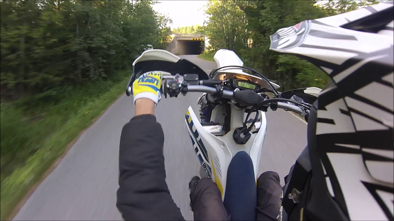 Husqvarna FE450 & KTM 525EXC supermoto Summer Ride