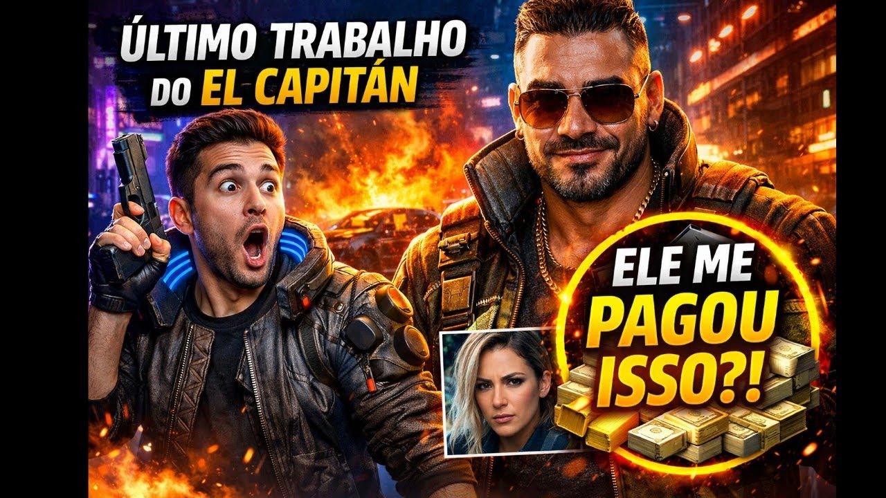 ÚLTIMO TRABALHO DO EL CAPITÁN 😱🔥 Recompensa Final + Missões da Rogue | Cyberpunk 2077