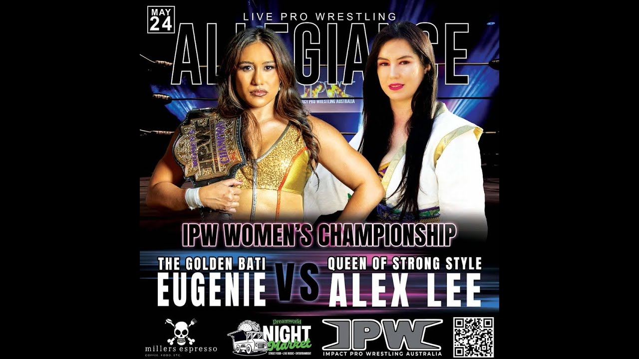 IPW WOMEN'S CHAMPIONSHIP MATCH - EUGENIE v ALEX LEE - IPW PRESENTS: ALLEGIANCE 2025