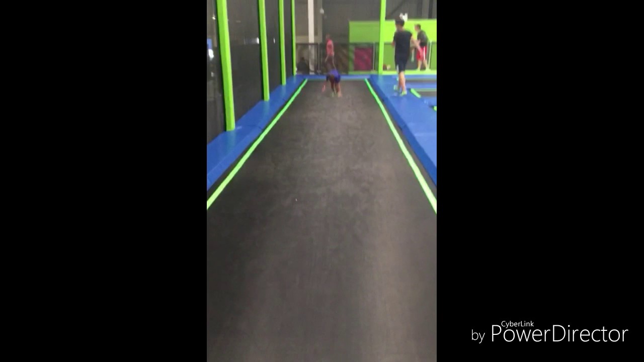 Enfield jump in trampoline park