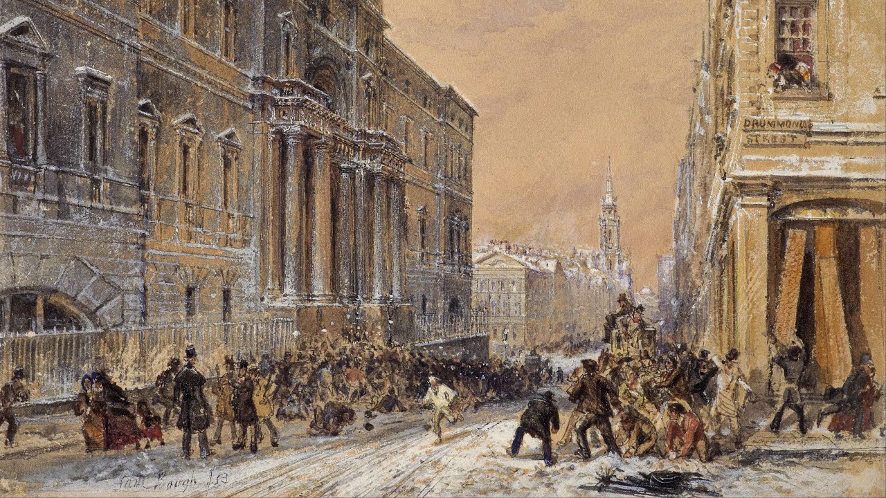 Снежные бунты в Эдинбурге | История Шотландии