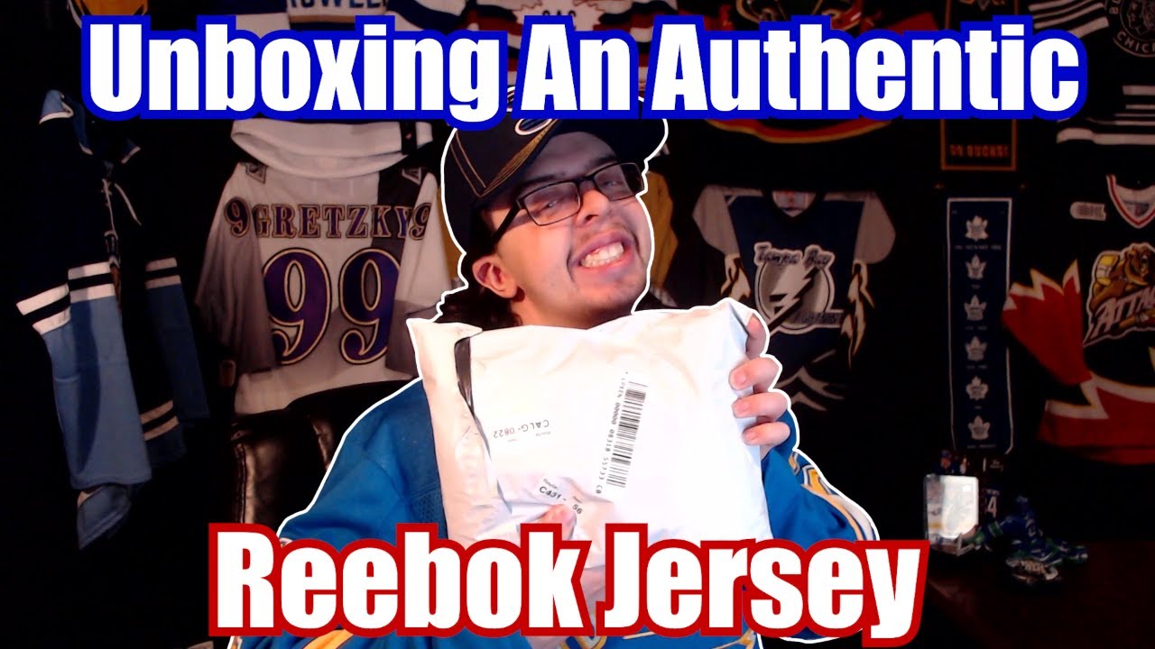 Unboxing An Authentic Reebok Jersey