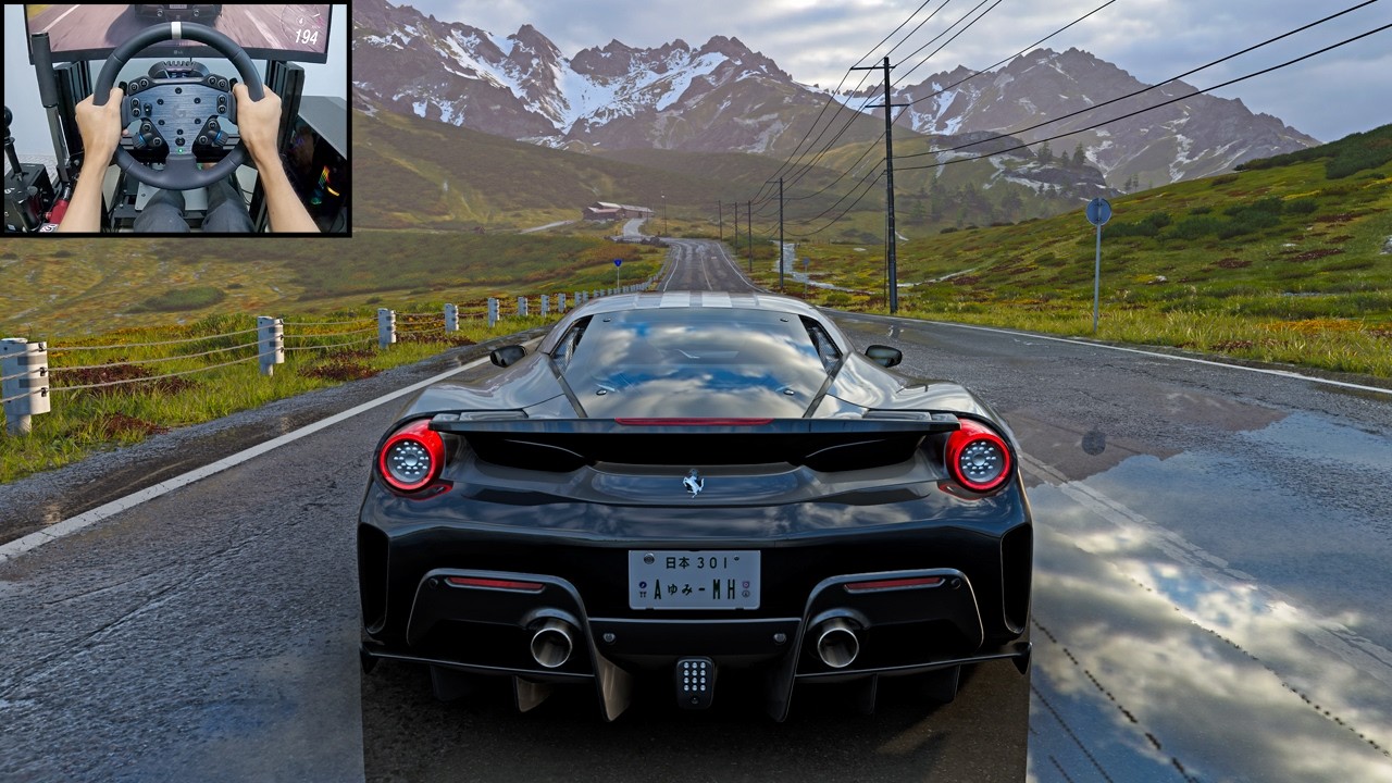 Forza Horizon 6 - Ferrari 488 Pista | Logitech RS50 Gameplay