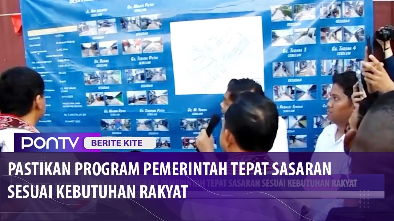 Menteri PKP Tinjau Penanganan Permukiman Kumuh Desa Parit Baru