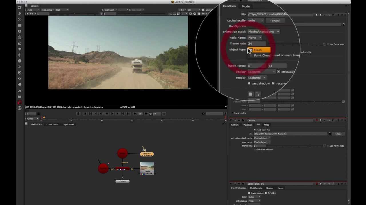 Mocha Pro Tutorial: 3D Camera Solver and Nuke Pt. 2