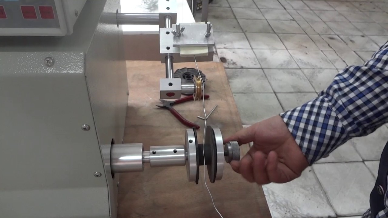 coil winding machine working video