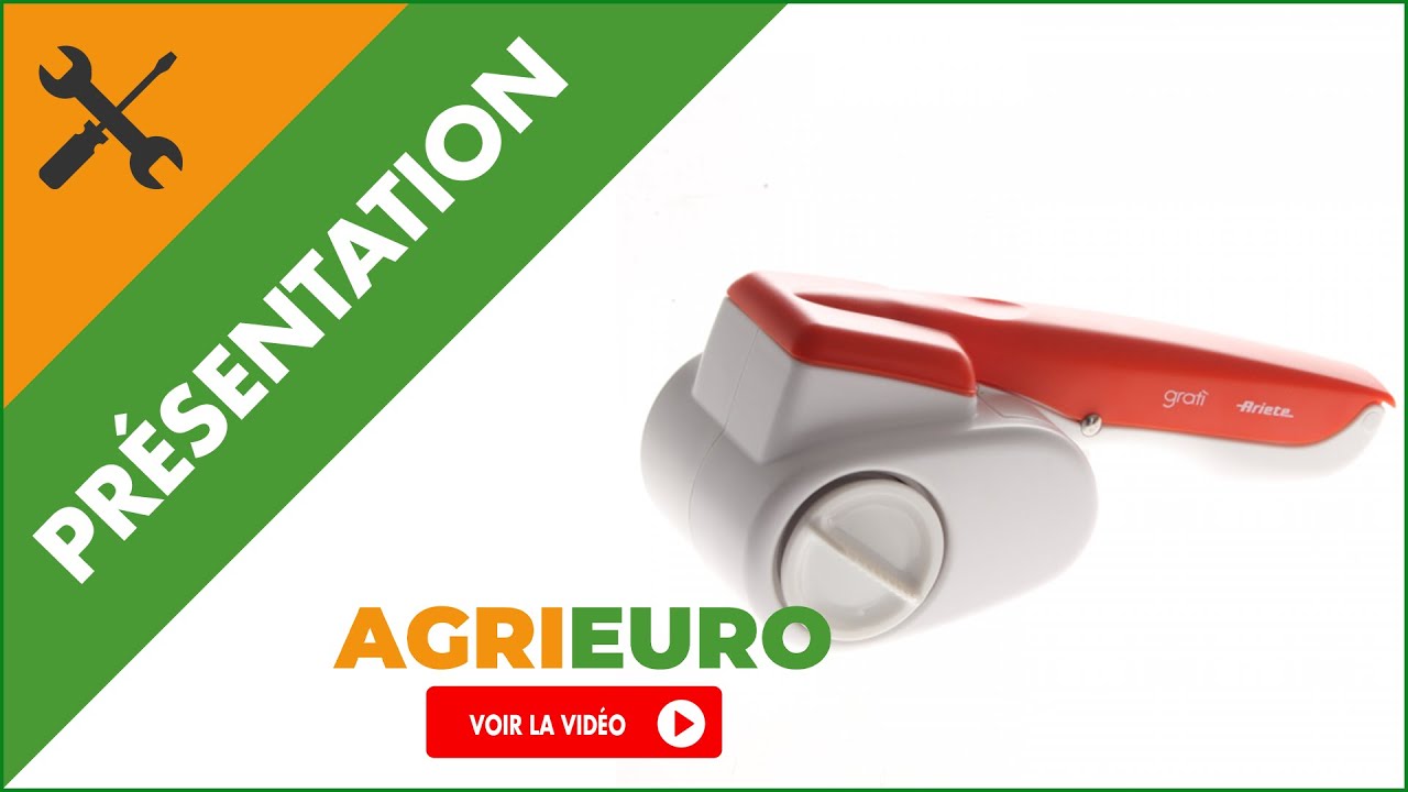 Présentation de la nouvelle Râpe à batterie ARIETE Gratì 440 - Sans fil rouleau amovible