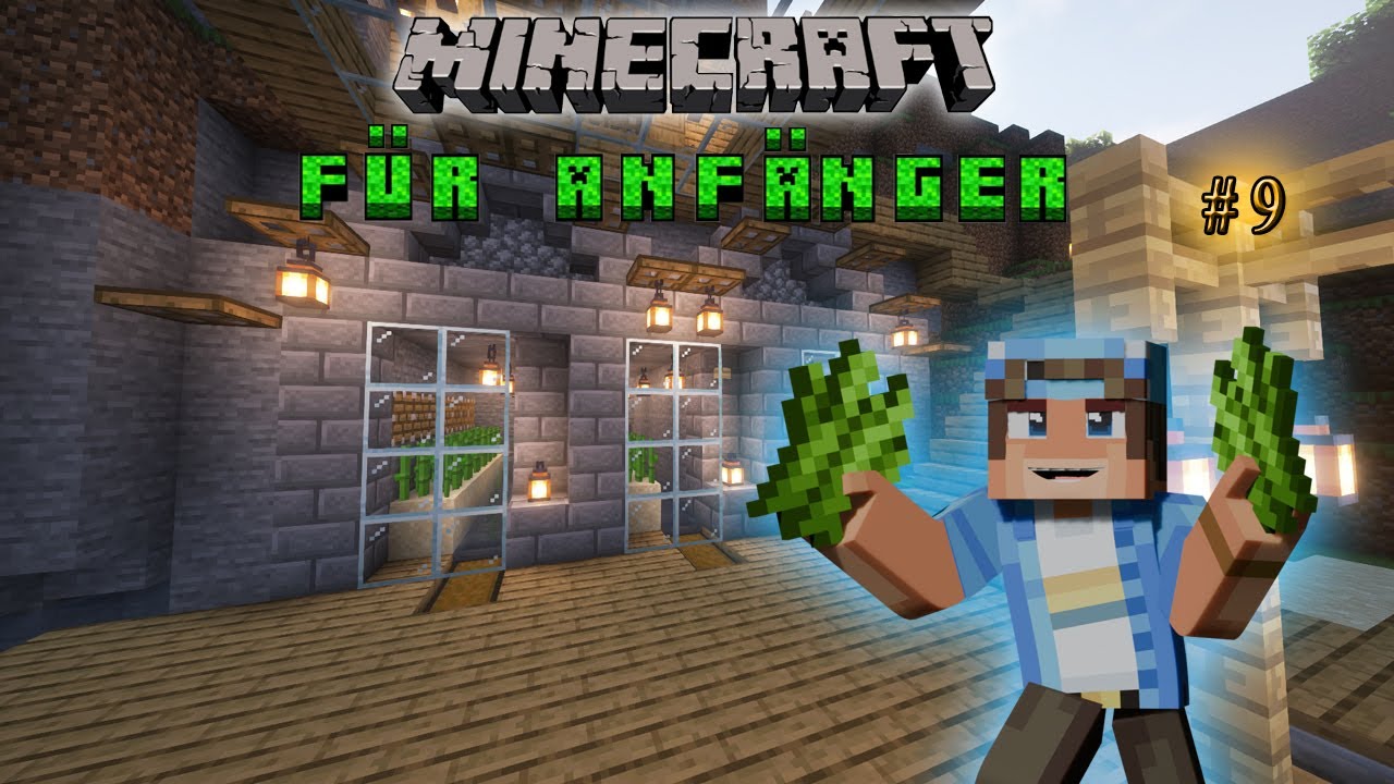 Wie baut man eine Zuckerrohrfarm in Minecraft | Minecraft für Anfänger #9