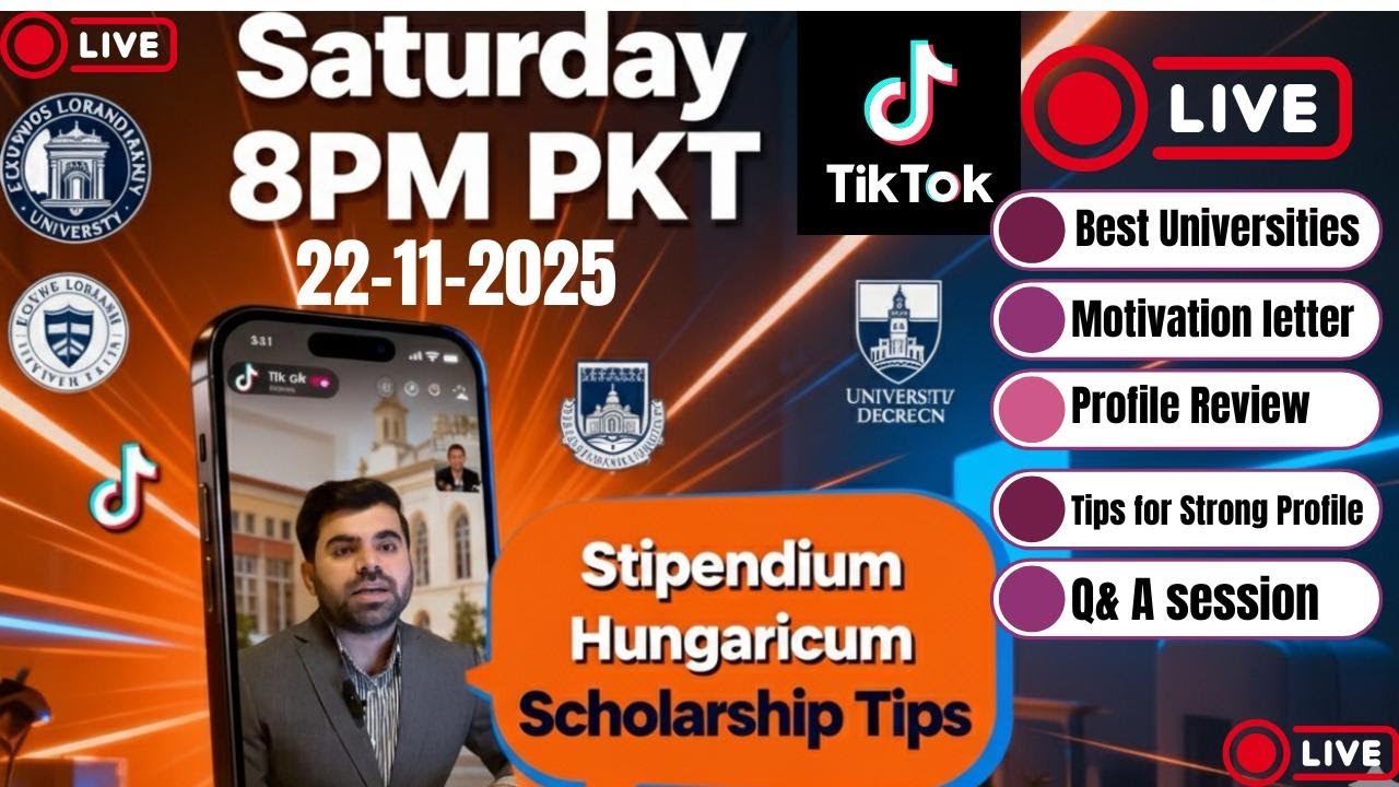 STIPENDIUM HUNGARICUM SCHOLARSHIP 2026 | Discuss your Profile