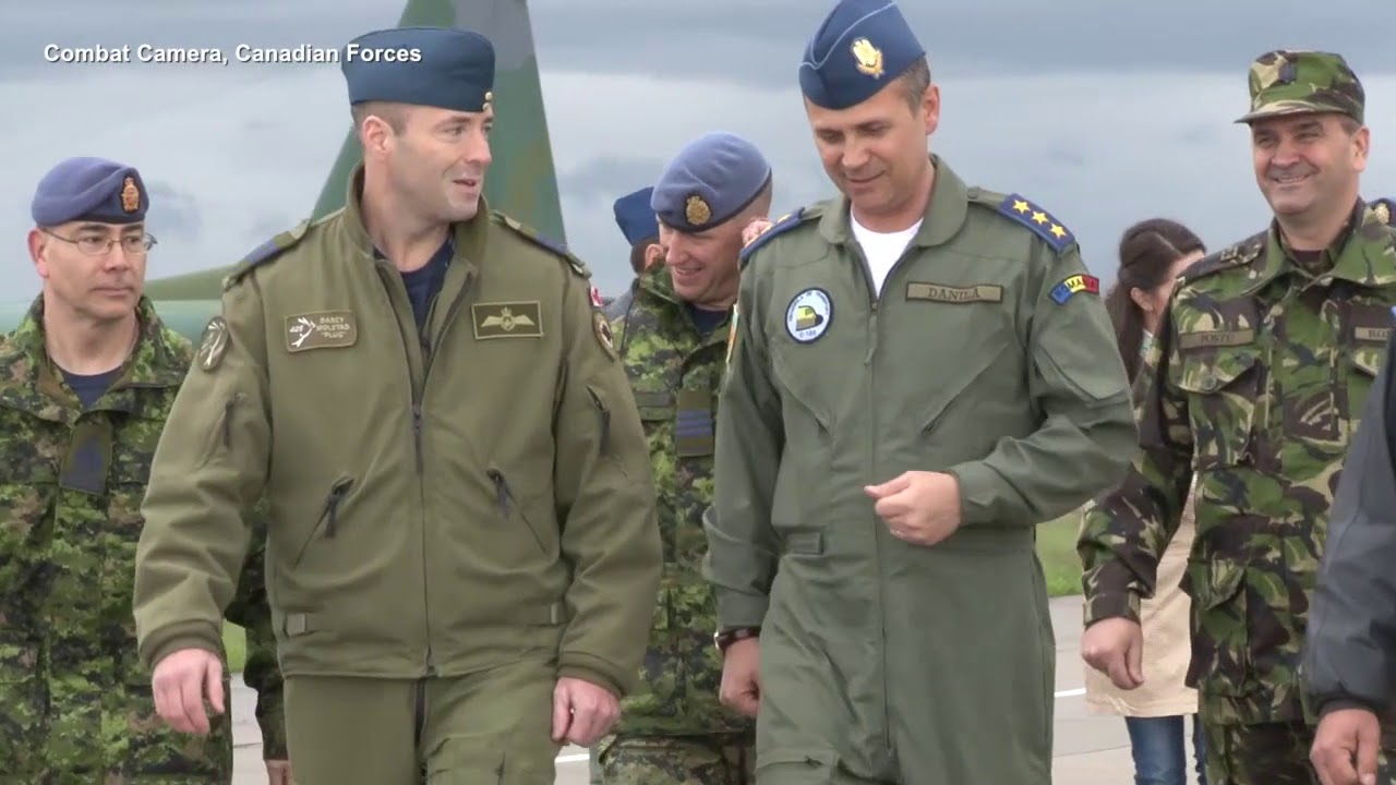 Royal Canadian Air Force Takes to Skies Over Romania Amid Ukraine Crisis