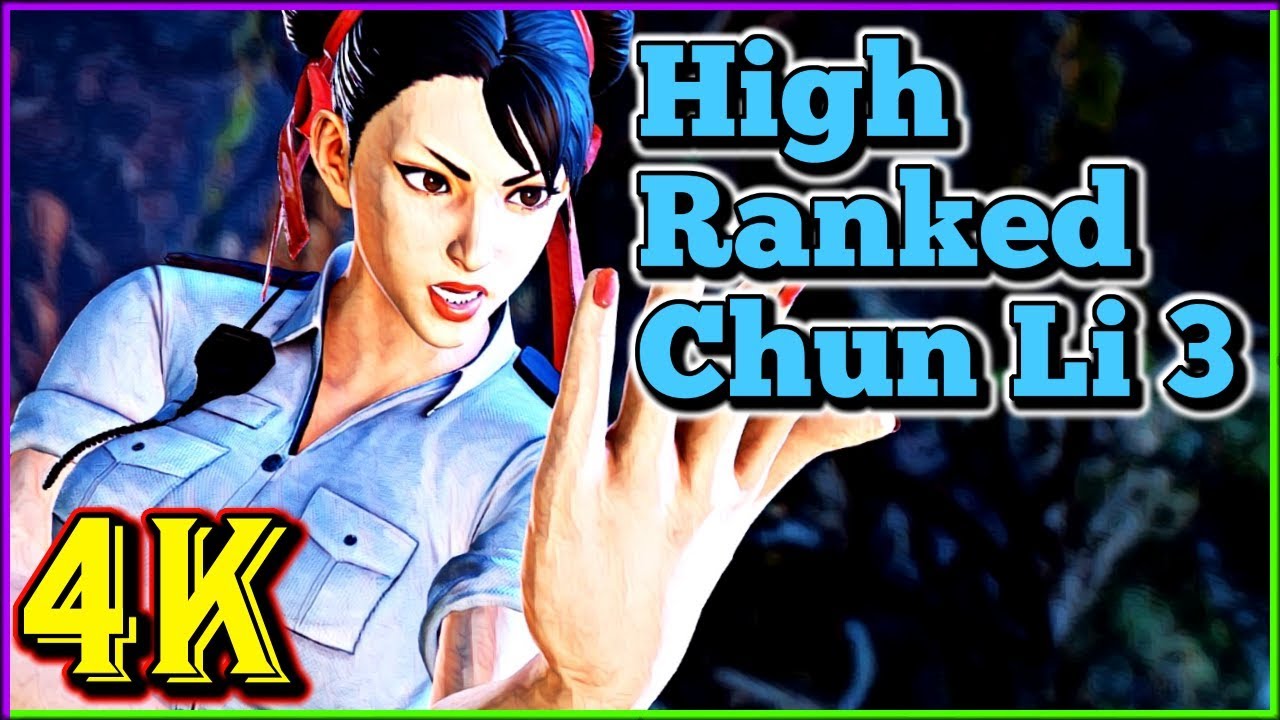 High Ranked Chun Li Compilation 3 | Street Fighter 5 AE | 4K Ultra HD - 60fps - PC | Shadaloo Stew