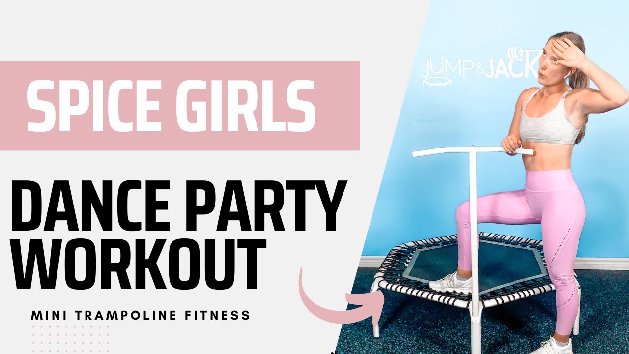 Spice Up Your Workout! 15-Minute Mini Trampoline Routine to Spice Girls Music