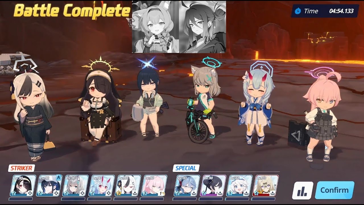 [Blue Archive] Blue Chokmah Floor 104 UE40 S.Saori + Chise Hinata Clear